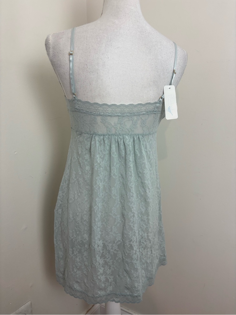 Eberjey 'Amaya' Chemise In Seaglass Size Medium NWT - Picture 3 of 8
